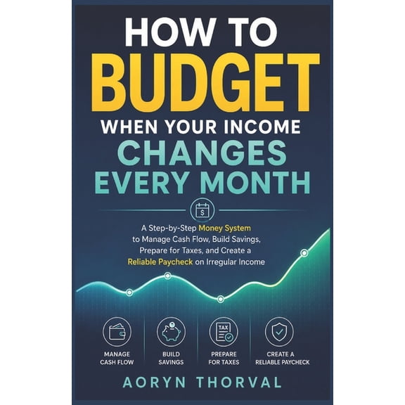 Life Lessons with Aoryn Thorval How to Budget When Your Income Changes Every Month: A Step-by-Step Money System to Manage Cash Flow, Build Savings, Prep, (Paperback)
