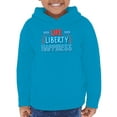 thumbnail image 1 of Life Liberty Happiness Neon Hoodie Toddler -Image by Shutterstock,  5 Toddler, 1 of 4