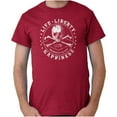 thumbnail image 1 of Life Liberty Happiness Skull Bones Men's Graphic T Shirt Tees Brisco Brands S, 1 of 6