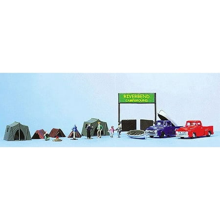 Life Like 1323 HO Campground Scene Essentials