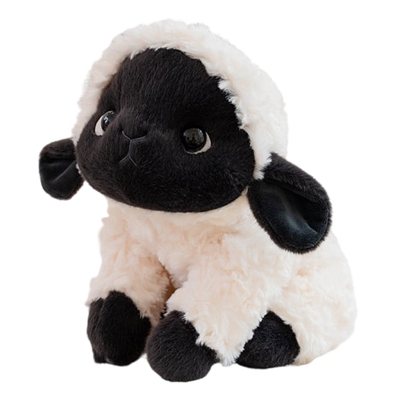 Life Like Plush Lamb Doll Infant Soothing Toy Safe Play Toddler Children Calming Companion Stuffed Room Decors