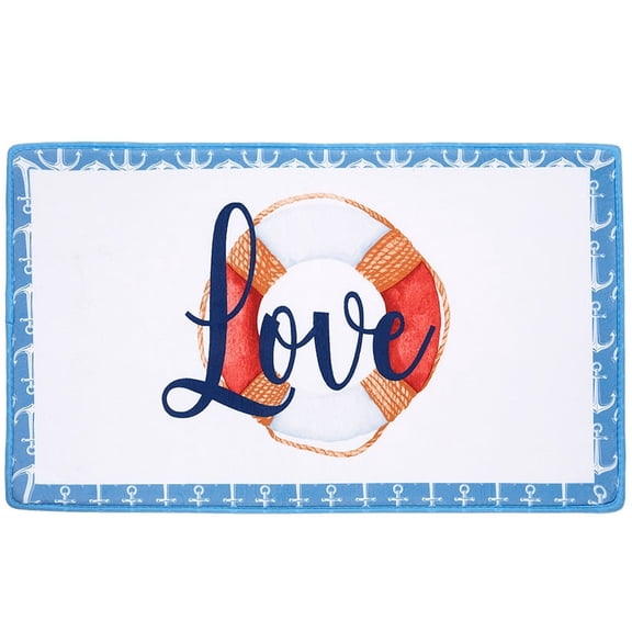 Life Love Lake Shower Curtain, Bath Rug, Hand Towels, Valance or Hooks