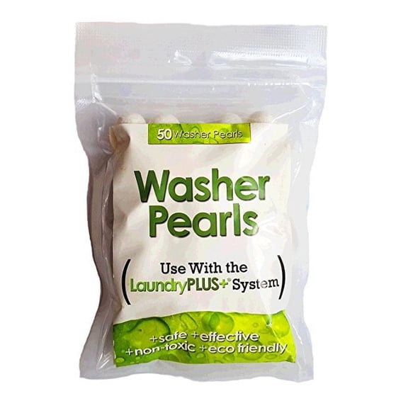 Life Miracle Laundry Plus System Washer Pearls Refill Pack, Lasts Up to 600 Washes, 50 Count