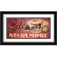 thumbnail image 1 of Life Needs More Green Lights 2x Matted 40x20 Large Black Ornate Framed Art Print by Rodney White, 1 of 2