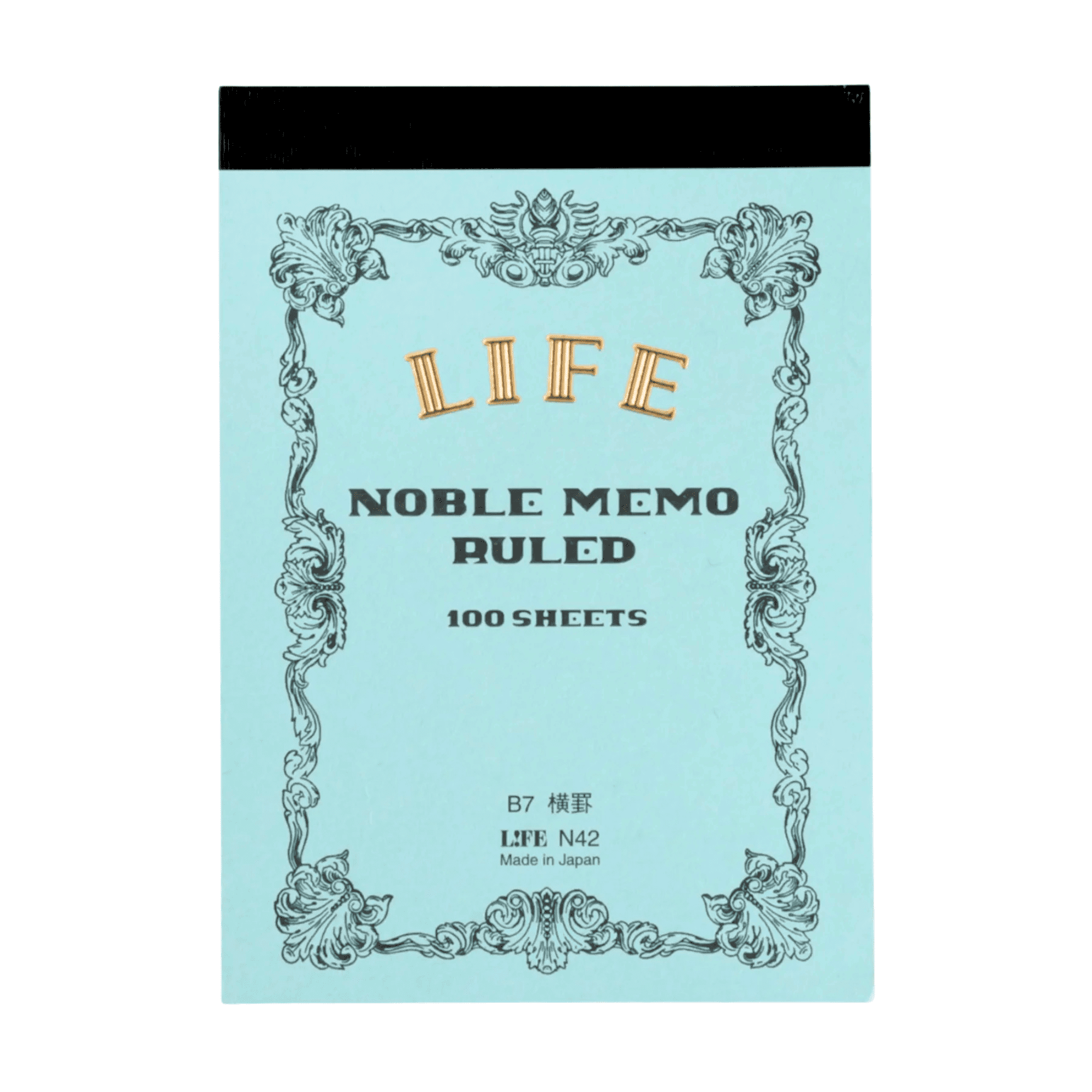 Life Noble Ruled Notepad [Bound On Top]: 3-1/2 in. x 5 in. (Blue Cover ...