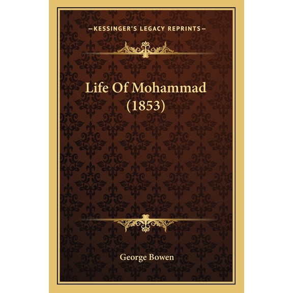 Life Of Mohammad (1853) (Paperback)