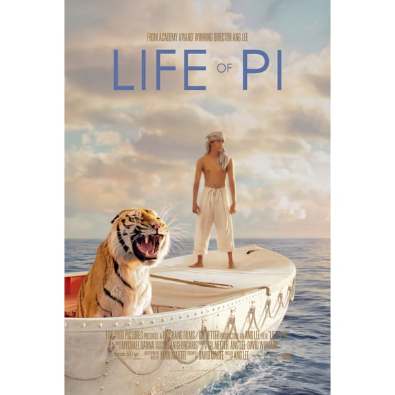 Life Of Pi Poster Metal Print 12In x 16In Print On Metal 12x16 Square Adults Best Posters