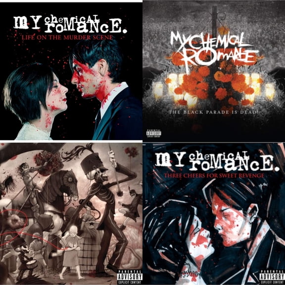 Life On The Murder Scene & Black Parade Is Dead! & Black Parade (X) (2LP) & Three Cheers For Sweet Revenge
