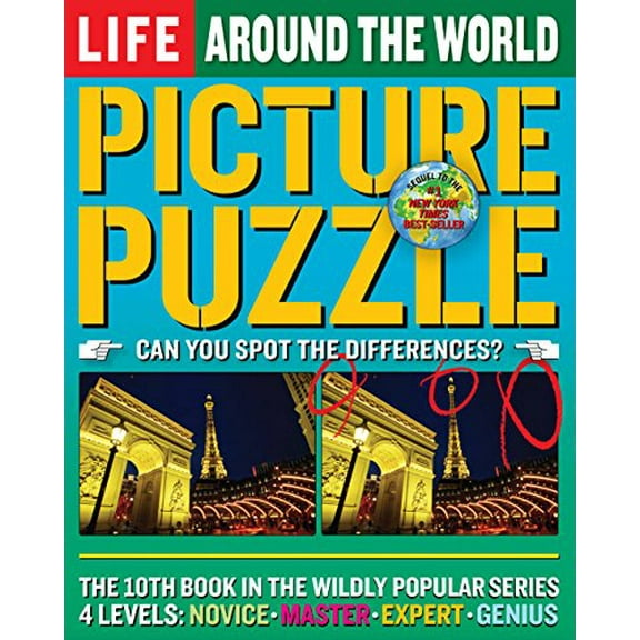 Pre-Owned Life: Picture Puzzle Around the World (Life Magazine) (Life (Life Books)) Paperback