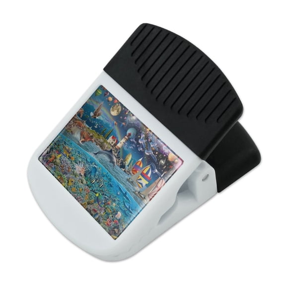 Life Planet World Ocean Refrigerator Fridge Magnet Magnetic Hanging Hook Note Snack Clip
