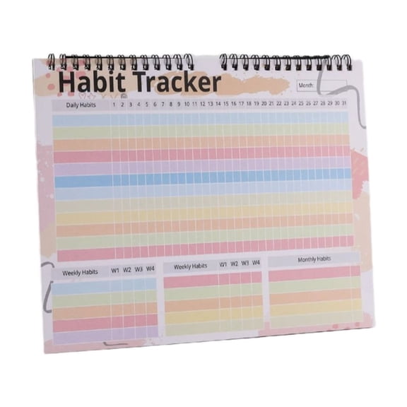 Life Planner Daily Goal Organizer with Flexible Layouts Habits Trackers Calendar Daily Habits Trackers Journal for Daily