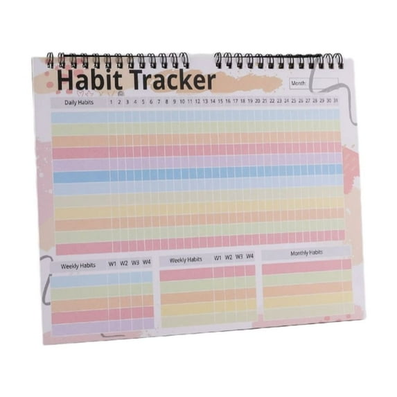 Life Planner Daily Goal Organizer with Flexible Layouts Habits Trackers Calendar Daily Habits Trackers Journal for Daily