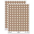 thumbnail image 1 of Life Preserver Summer 200+ Round Stickers - Brown - Gloss Finish - 0.50" Size, 1 of 3