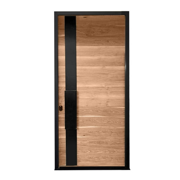Life Products Walnut Custom Door - Left Opening - 36x80in
