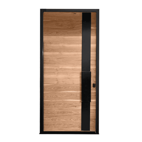 Life Products Walnut Custom Door - Right Opening - 36x80in