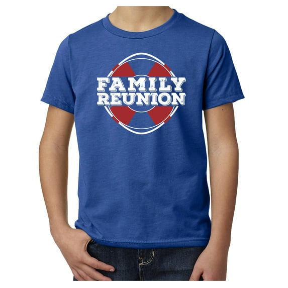 Life Raft- Family Runion youth T-shirts - Royal MH200YFAM S24 M