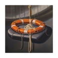 thumbnail image 1 of Life Raft on Sea - Canvas, 1 of 10