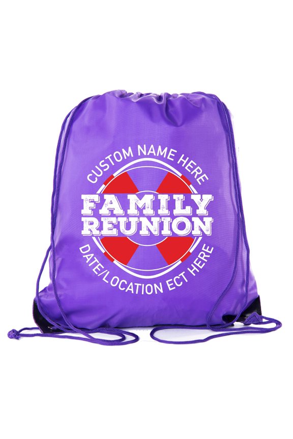 Life Raft with Custom Name and Date-Family Reunion Party Favor Bags