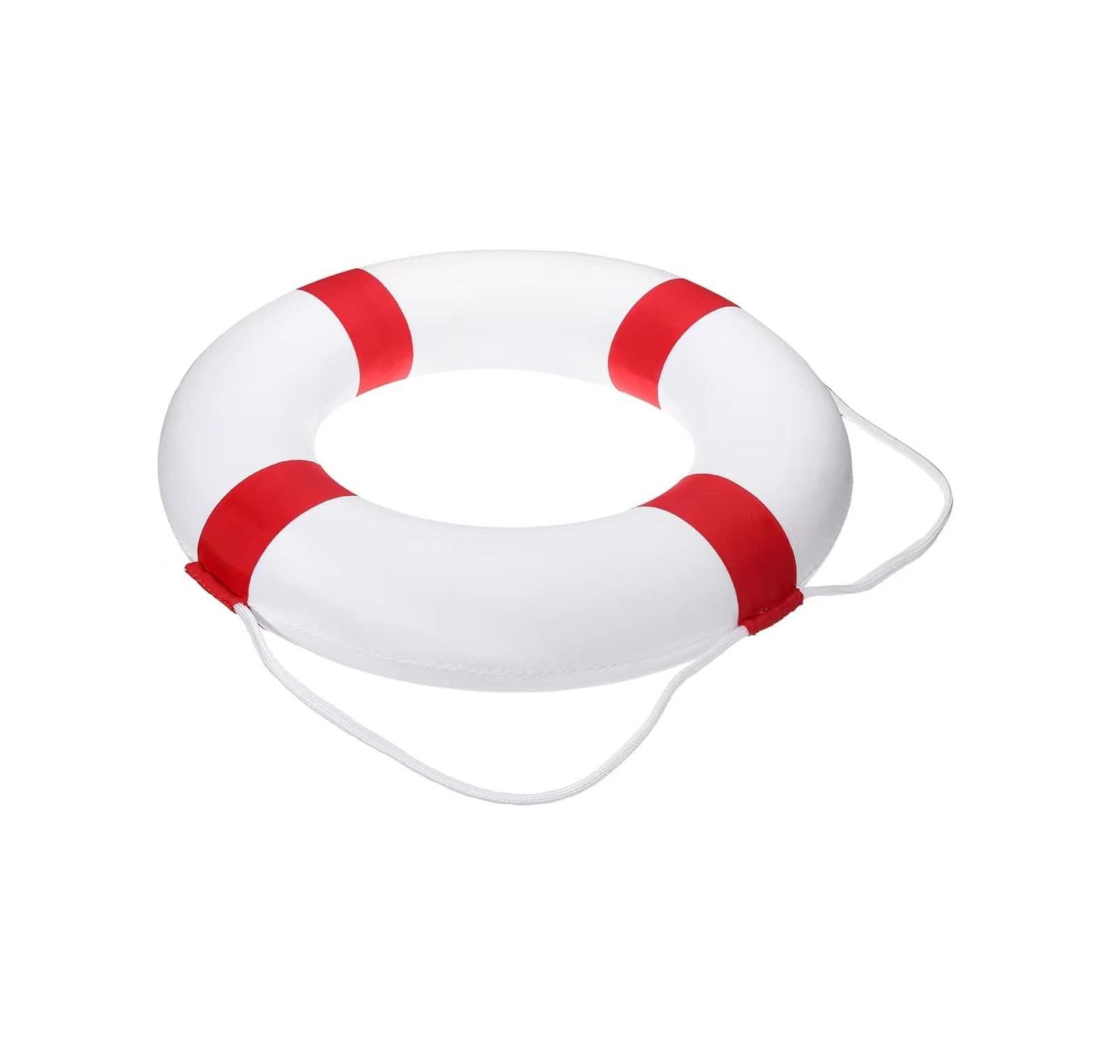 Life Ring Pool Safety Ring,Swim Foam Ring Buoy Swimming Pool Safety Life Preserver with