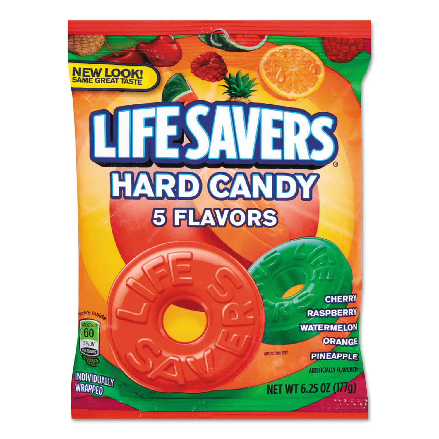 Life Savers 5 Flavors Hard Candy Individually Wrapped - 6.25 oz Bag - image 1 of 11