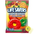thumbnail image 1 of Life Savers 5 Flavors Hard Candy Individually Wrapped Fruit Candies - 6.25 oz Bag, 1 of 8