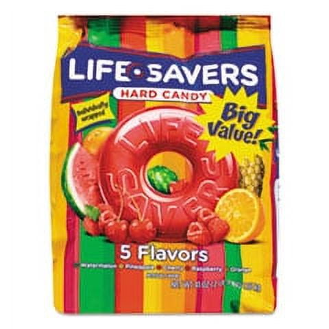 Life Savers 5 Flavors Hard Candy, Party Size - 41 oz (2 Pack)