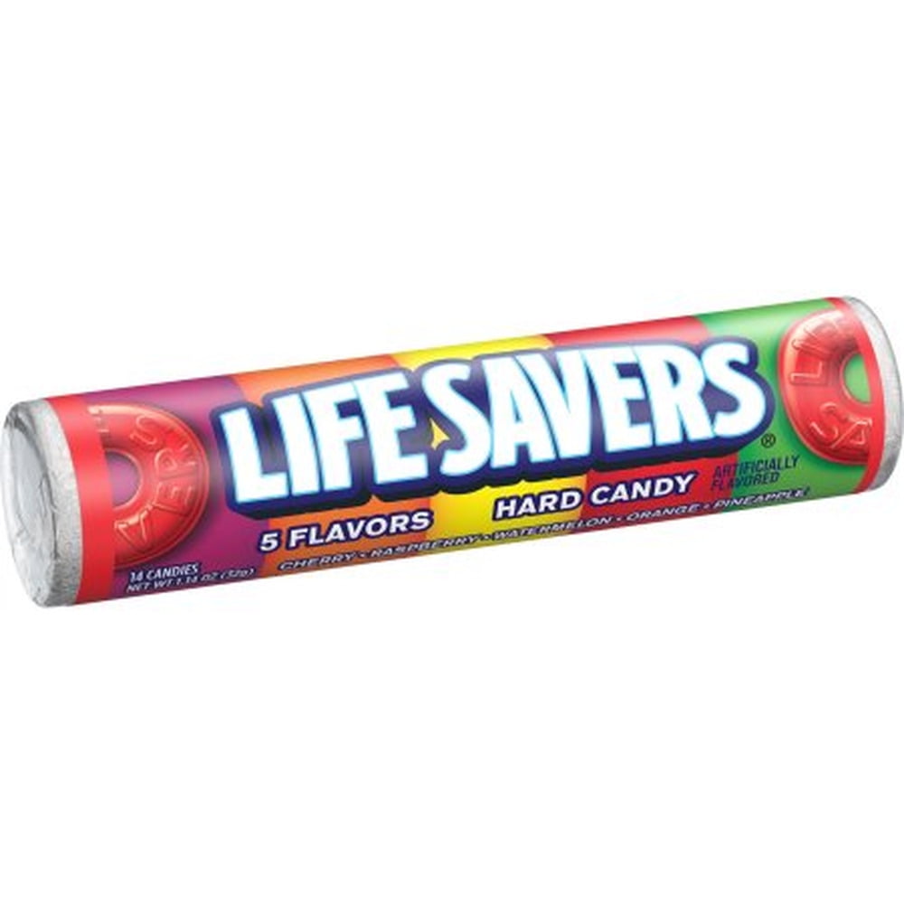 Life Savers Five Flavors Hard Candy (Pack of 24)