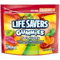 thumbnail image 1 of Life Savers Gummies 5 Flavors Candy, 14.5-Ounce Sharing Size Bag , 14.82 Ounce (Pack of 3), 1 of 8