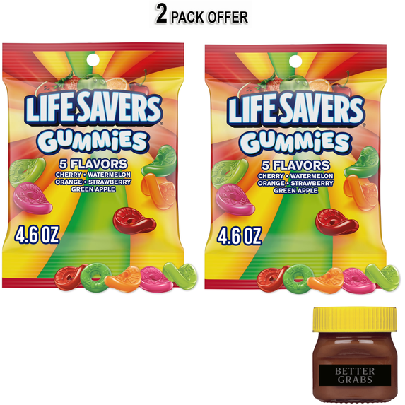 Life Savers Gummies 5 Flavors Gummy Candy - 4.6 oz
