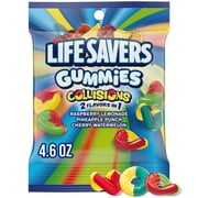 Life Savers Gummies Collisions Gummy Candy Fruit Mix - 4.6 oz Bag