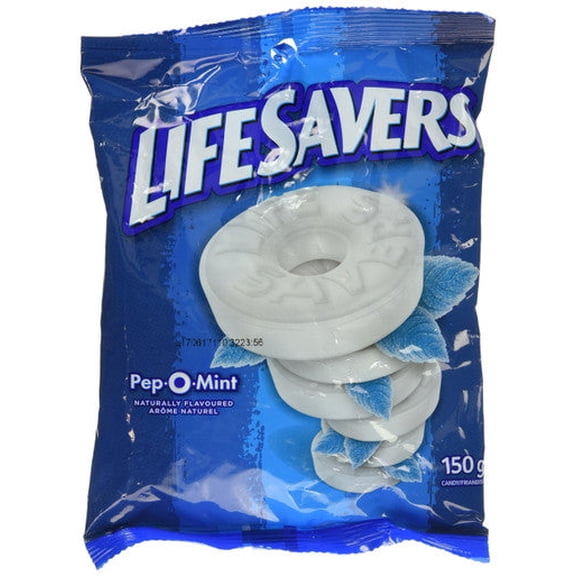 Life Savers Pep-O-Mint (150g/5.3oz) (3pk) {Imported from Canada}