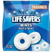 Life Savers Pep-O-Mint Breath Mints Hard Candy, Sharing Size - 13 oz