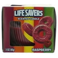 thumbnail image 1 of Life Savers Scented Candle 3 oz Jar - Raspberry, 1 of 2