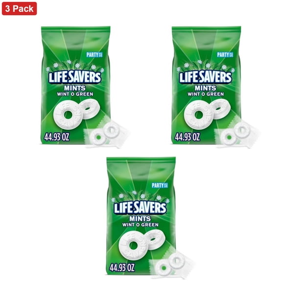 Life Savers Wint-O-Green Mints Hard Candy Breath Mints - 44.93oz
