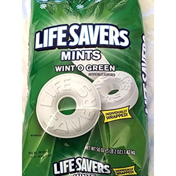 Life Savers Mints Wint O Green 3 lbs Bag