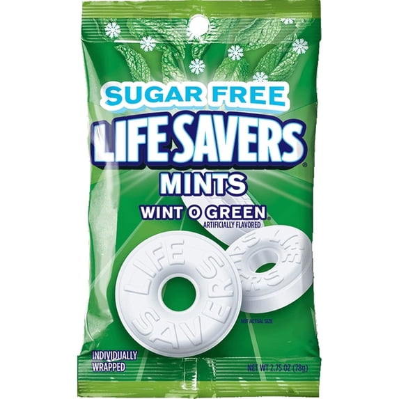 Life Savers Hard Candy, Wint-O-Green, 2.75 oz