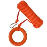 Life Saving Rope 30M Throwable Floatation Rope for Ice Fishing Canoe Rafting
