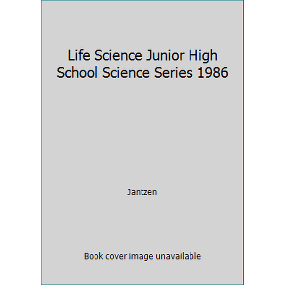 Pre-Owned Life Science Junior High School Science Series 1986 (Hardcover) 0022772103 9780022772109