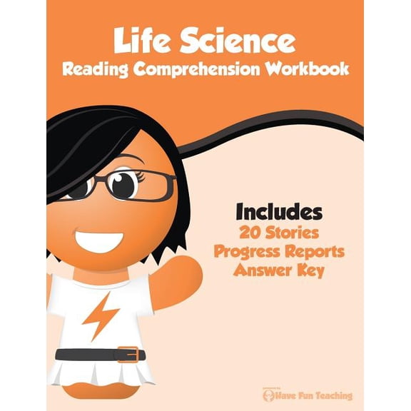 Life Science Reading Comprehension Workbook, (Paperback)