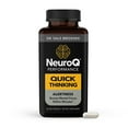 thumbnail image 1 of LifeSeasons NeuroQ - Quick Thinking Supplement Pills - Boosts Alertness + Supports Mental Focus - L-Theanine Caffeine L-Tyrosine & Beta-Alanine (60 Capsules), 1 of 6