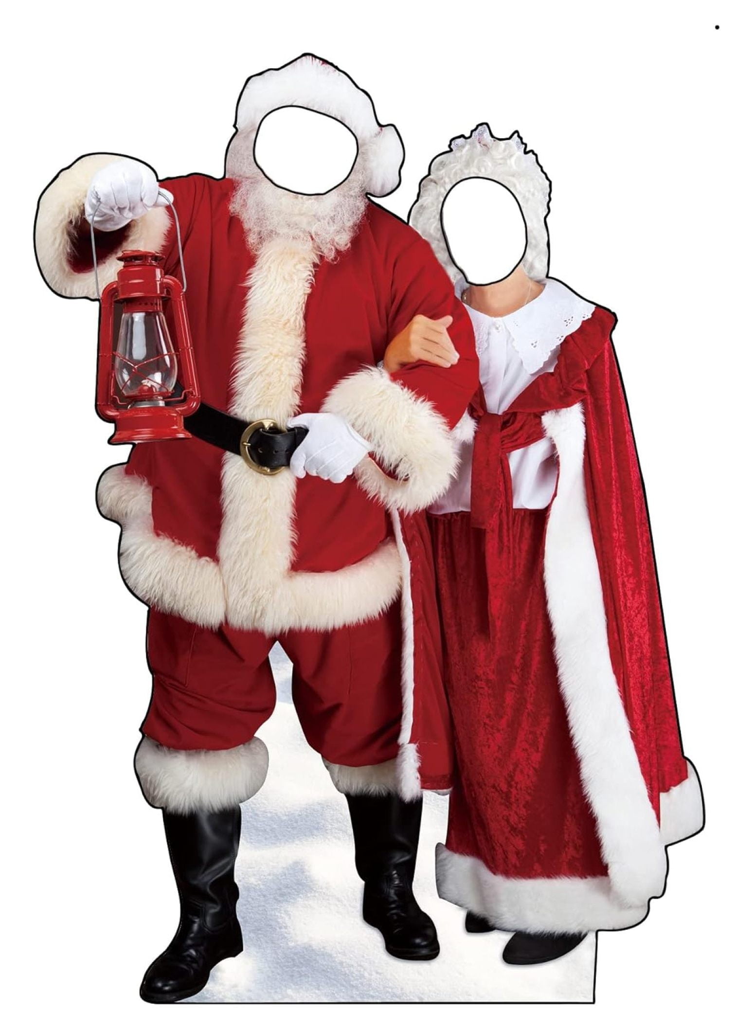 LifeSize Cardboard Cutout Standin of Santa for Christmas Standup