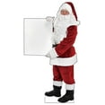 LifeSize Cardboard Cutout Standup of Santa for Christmas, Waterproof