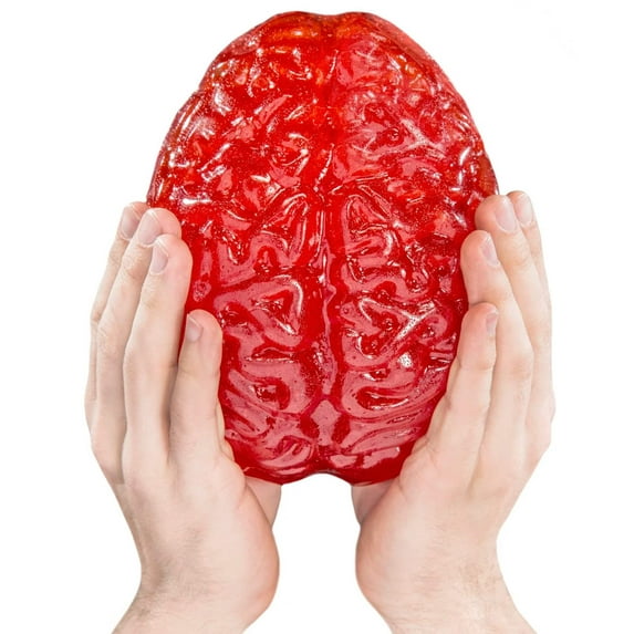 Life-Size Edible Gummy Brain