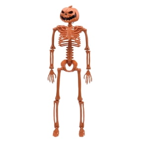 Poseable Halloween Skeleton Full Body Props for Party Decor and Horror Displays