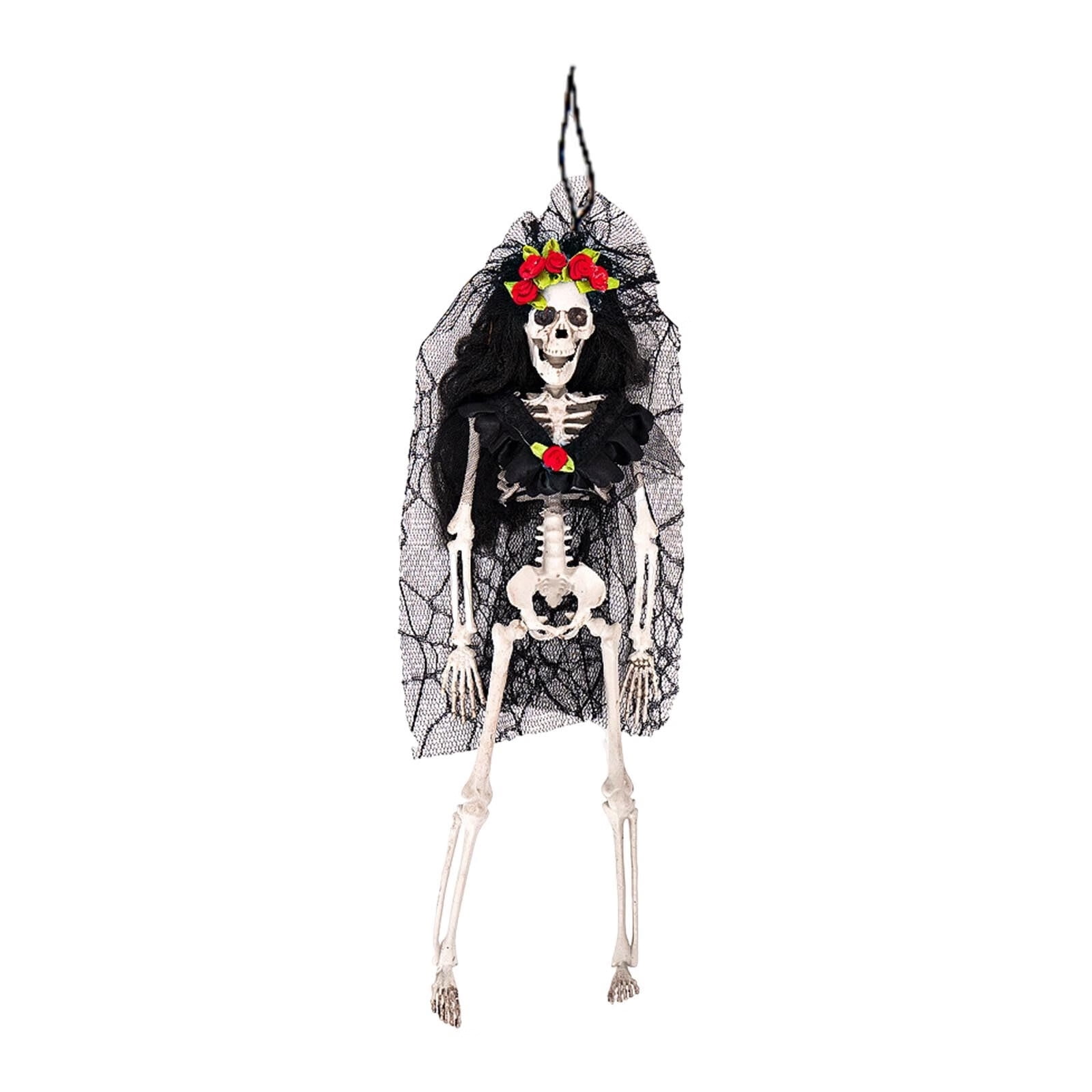 Life Size Skeletons Halloween Outdoor Decorations Realistic Full Body