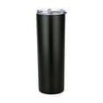 thumbnail image 1 of Life Skinny 20 OZ Straight Stainless White Tumbler With Metal For Heat Machine Printing 1 Pack,kitchen drinking cups, 1 of 2