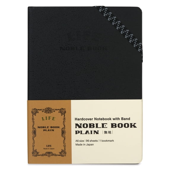Life Stationery Noble Notebook - 4" x 6", A6, Blank, 96 Pages - Walmart.com
