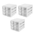 thumbnail image 1 of Life Story 3 Drawer Stackable Shelf Organizer Storage Drawers (3 Pack), 1 of 5
