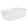 thumbnail image 1 of Life Story 5.7/6 Liter/Quart Clear Stacking Storage Box Clear Container, 72 Pack, 1 of 8