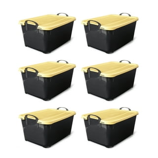 Small Plastic Box, Stackable Mini Plastic Storage Box with Lid